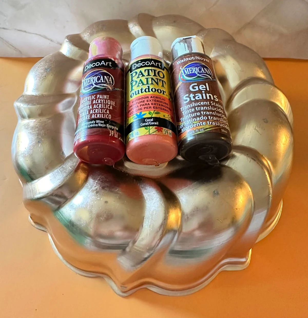 Pumpkin Bundt Pan Craft supplies