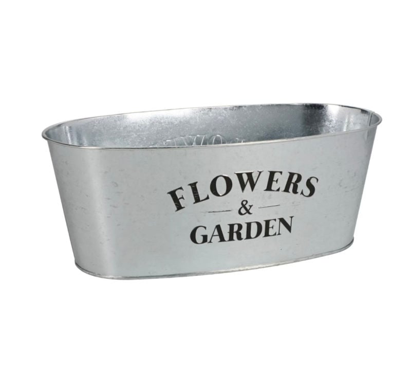 tin planter