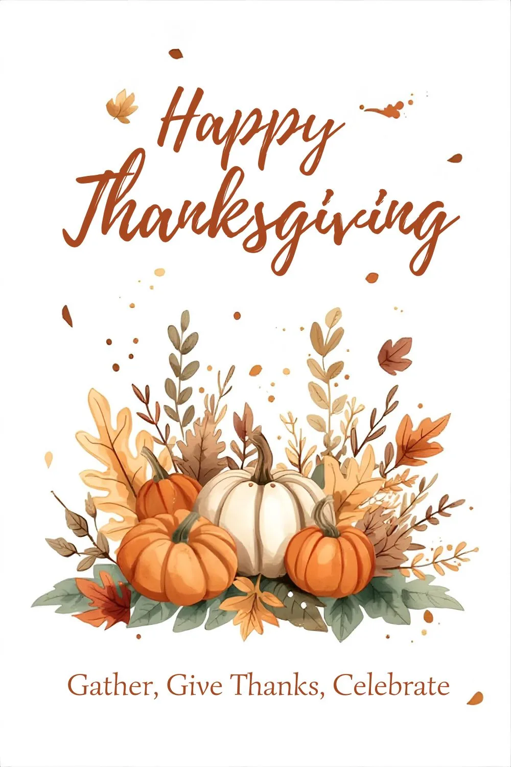 Free Thanksgiving Printables with pumpkins