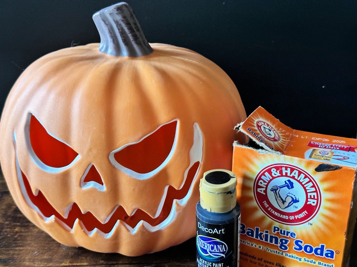 supplies for terracotta pumpkins