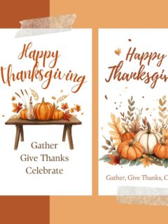 collage free thanksgiving printables