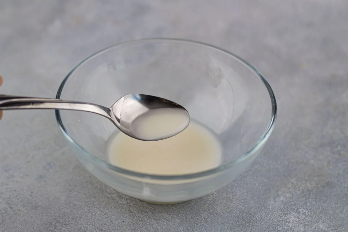 vegetable broth with cornstarch