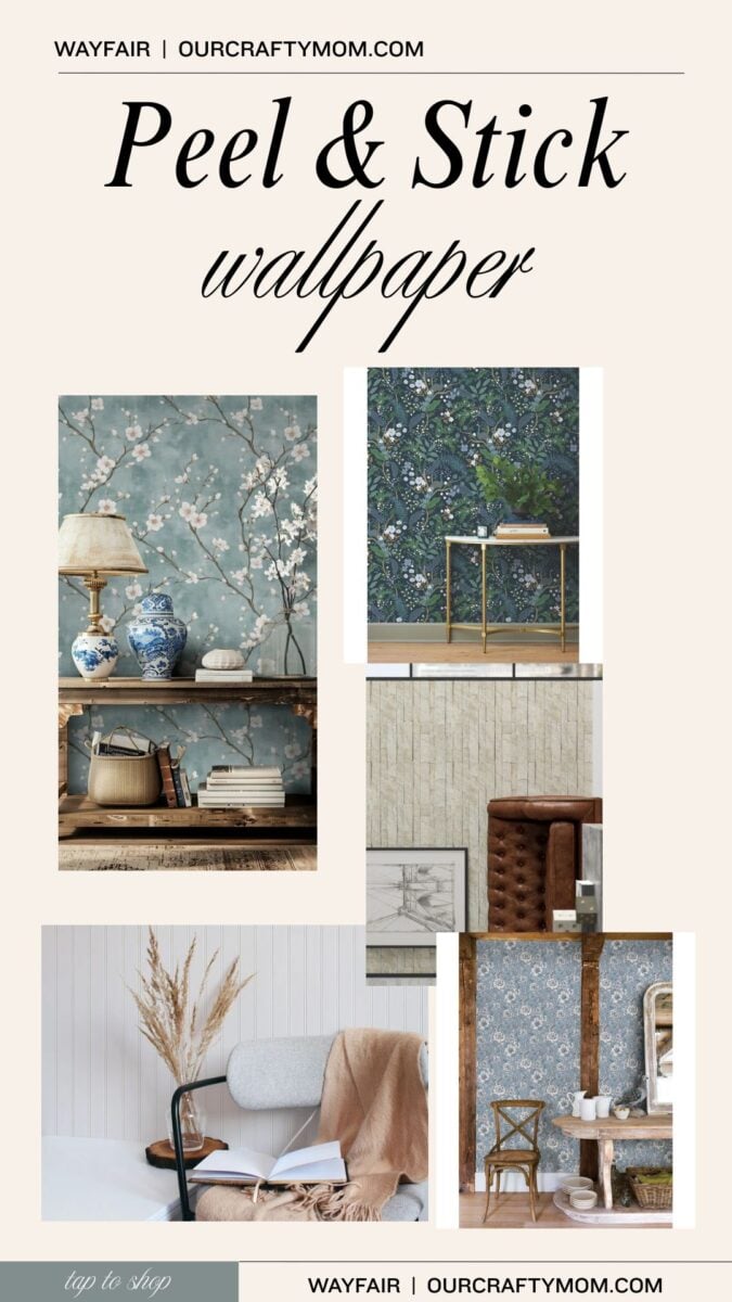 15 Peel and Stick Wallpaper Ideas to Transform Your Space
