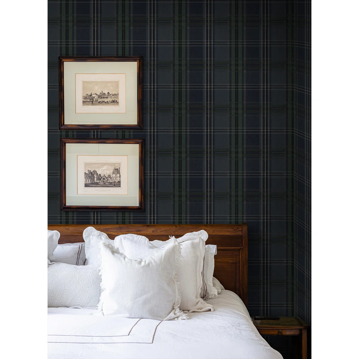 peel and stick plaid ralph lauren style wallpaper