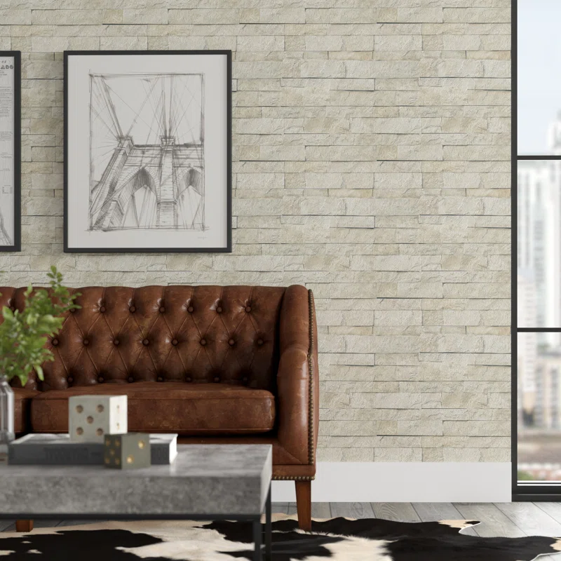 self adhesive brick wallpaper