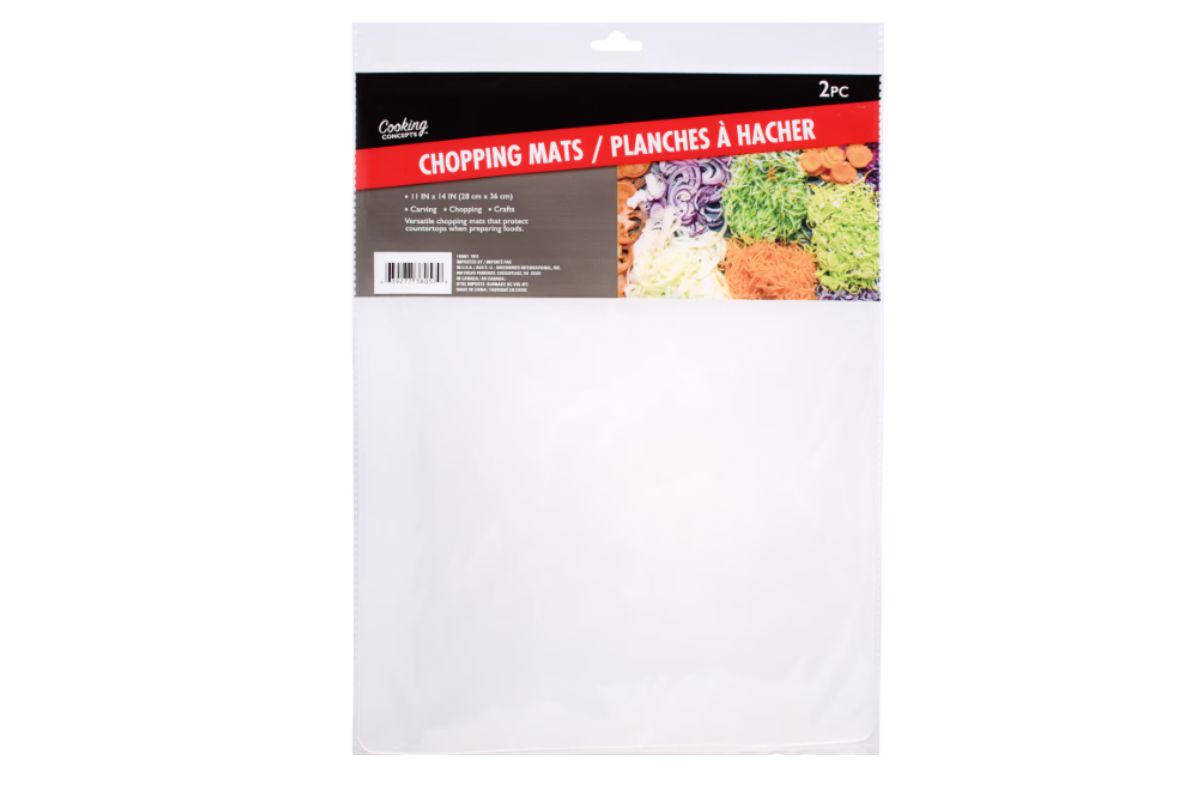 dollar tree plastic chopping mats