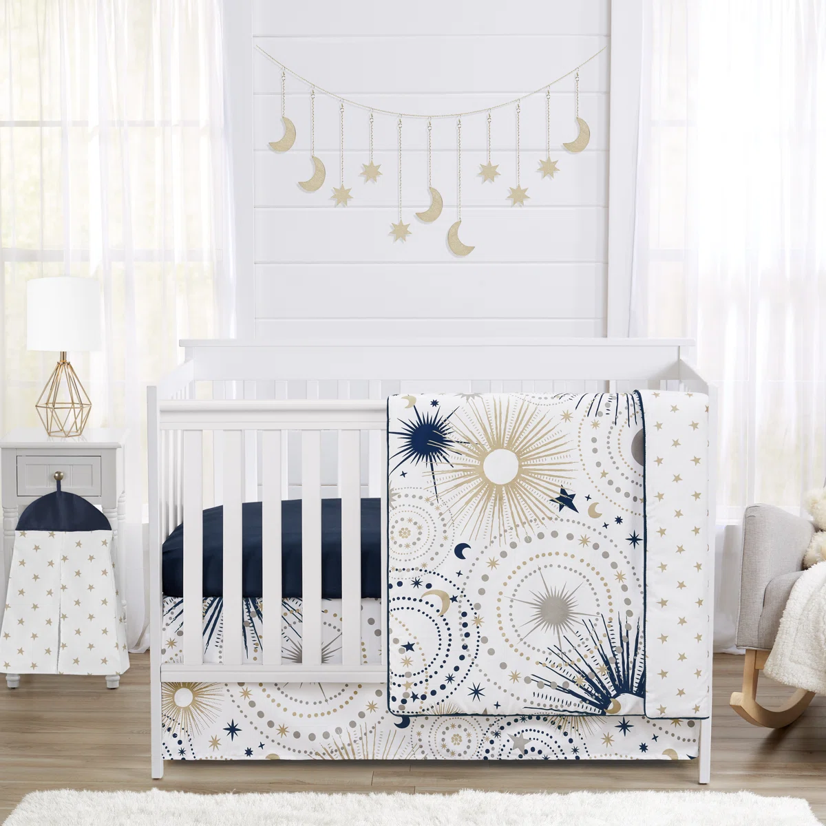 celestial nursery bedding
