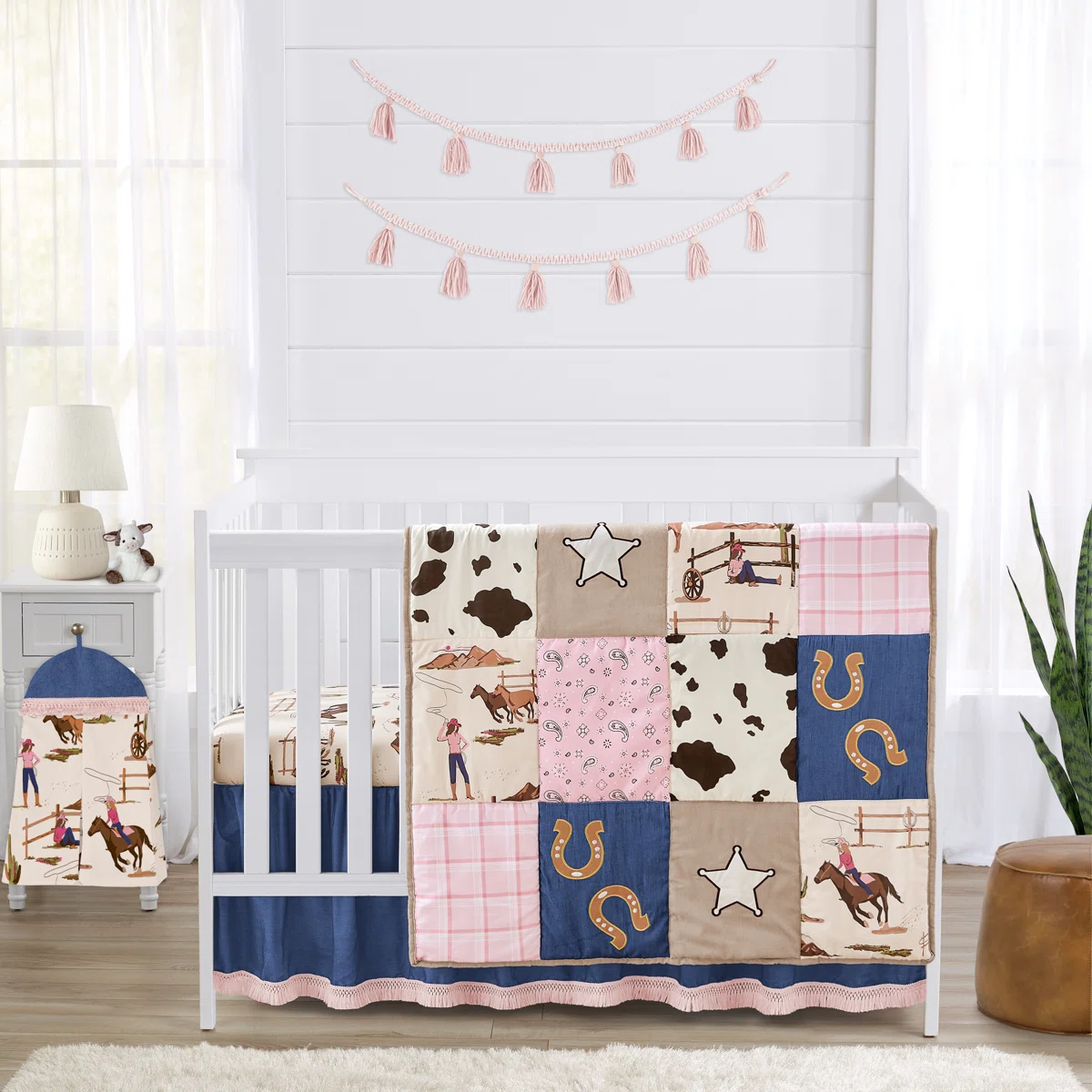 western cowgirl nursery bedding