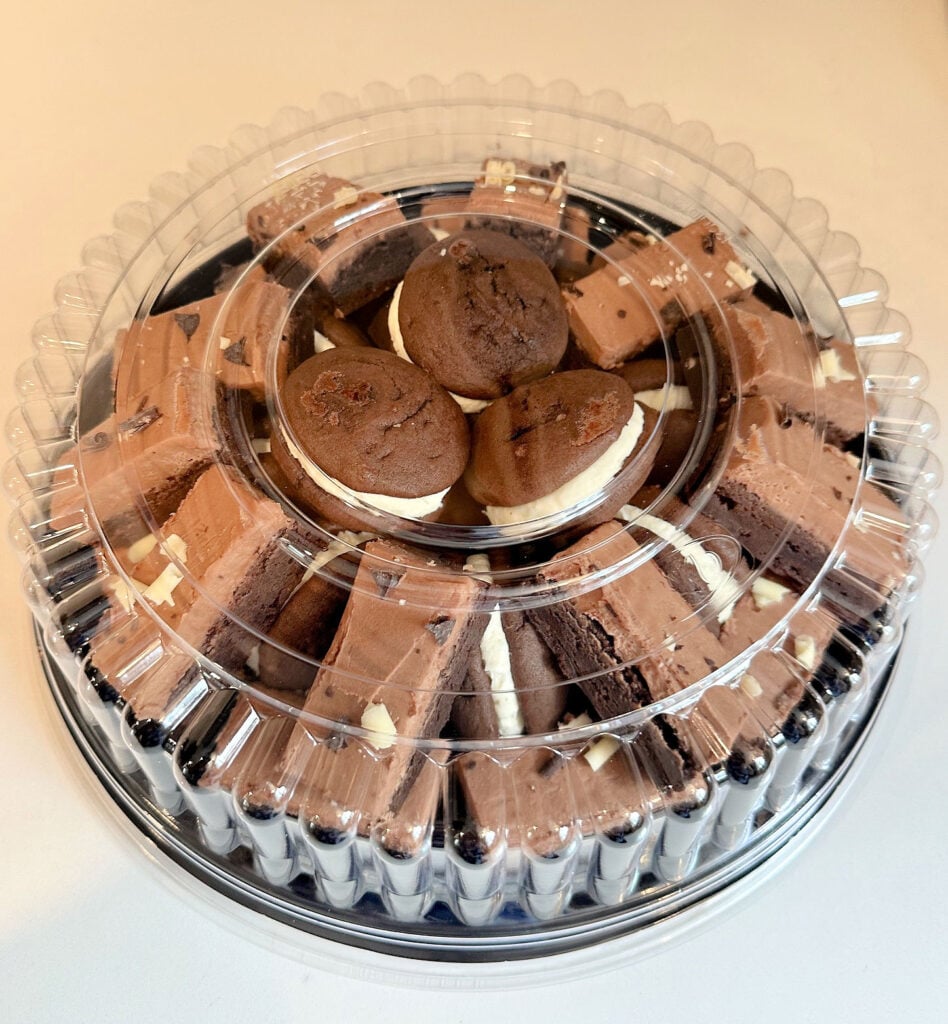 assorted mini pastries