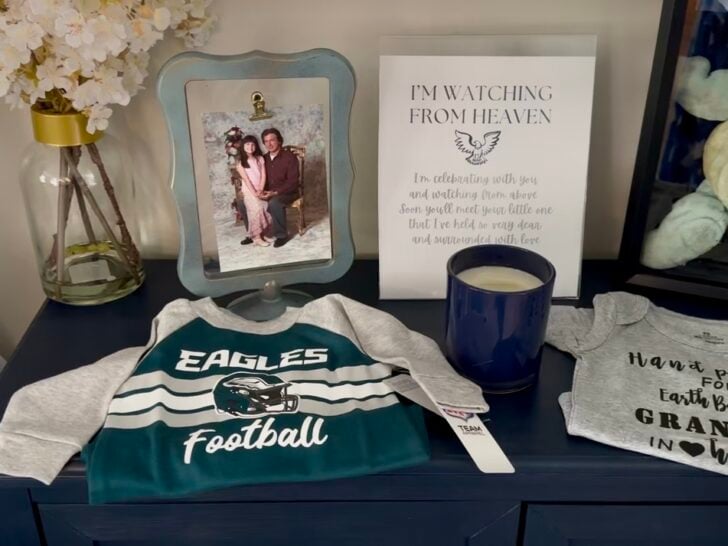 memorial table for father