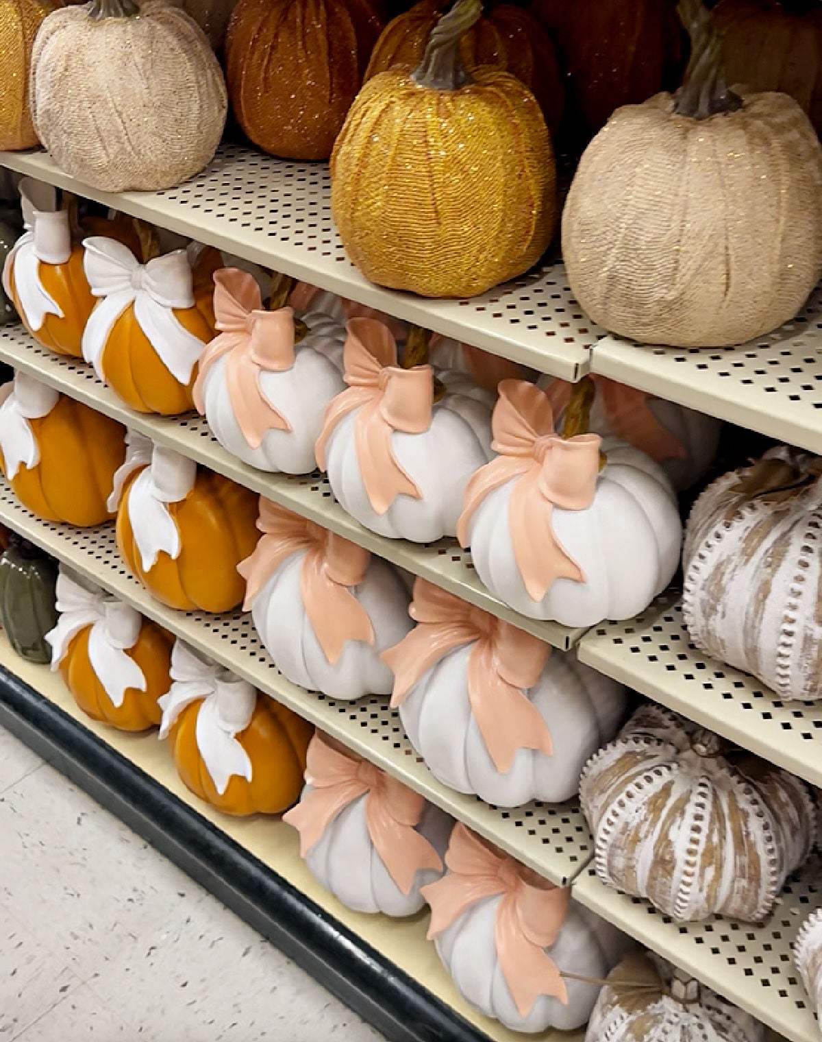 coquette pumpkins at hobby lobby