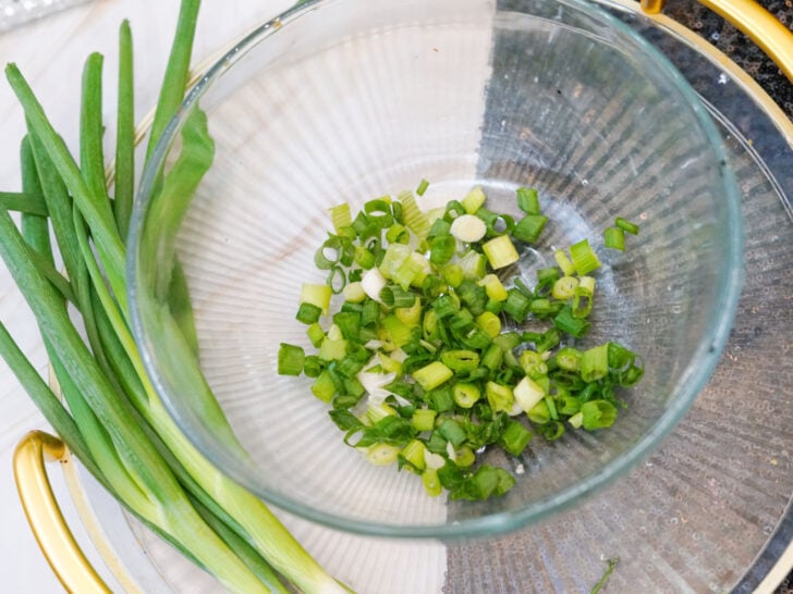 chopped green onions